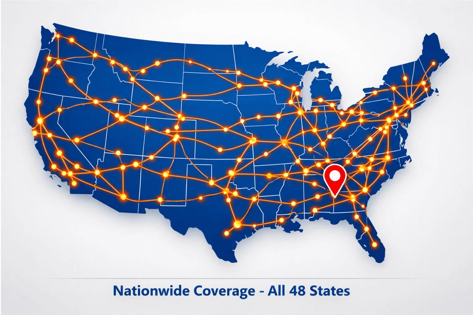 Roadnet Coverage Map